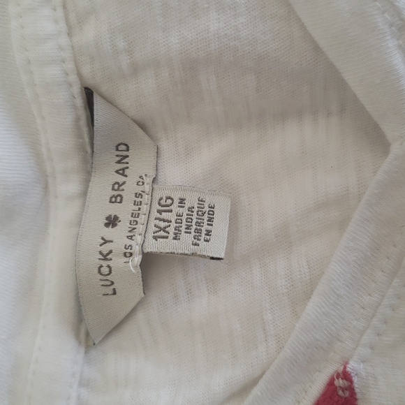 Lot of 2 Lucky Brand Women's Tees - Picture 2 of 5